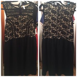 XXL Lace Detail LBD