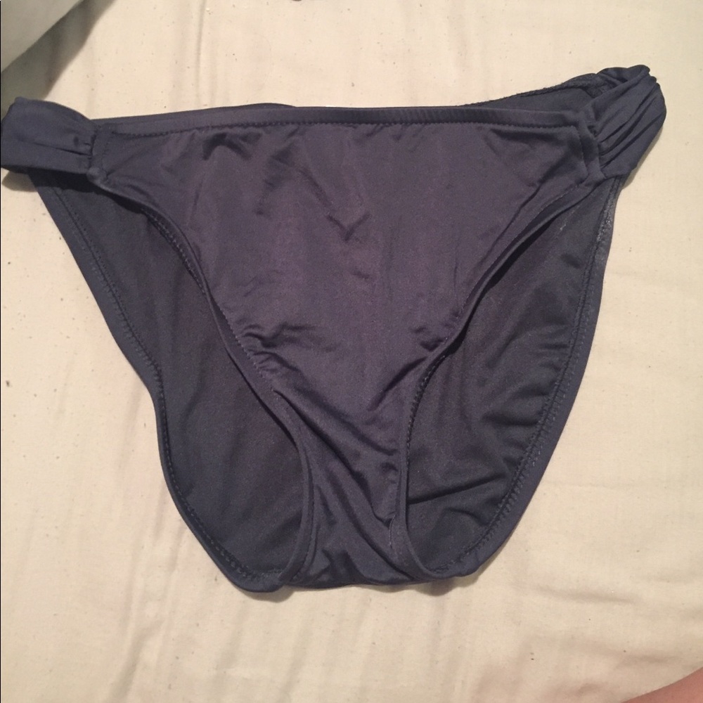 Dark gray bathing suit bottoms