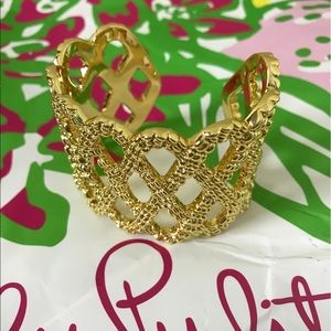 Lilly Pulitzer Gold Cuff bracelet Lilly Pulitzer Gold Cuff bracelet