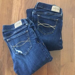 BUNDLE OF A&F KIDS JEANS!!