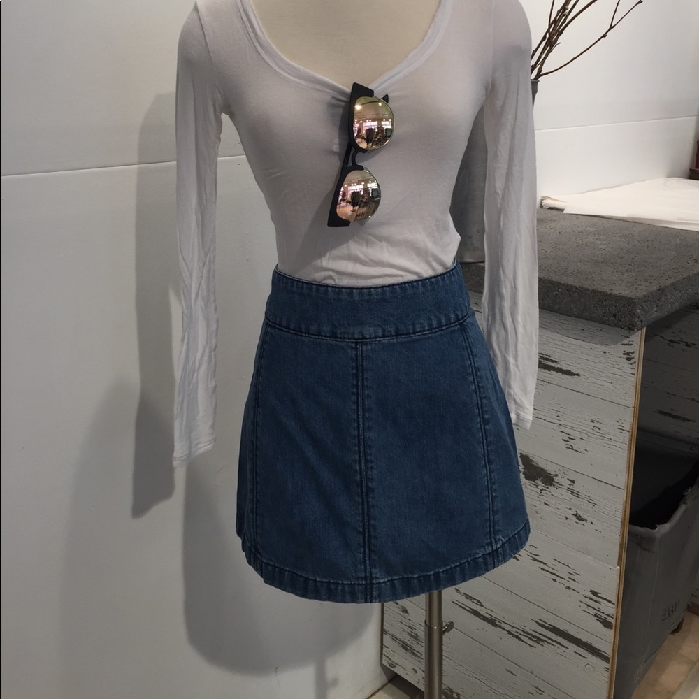 Denim Skirt
