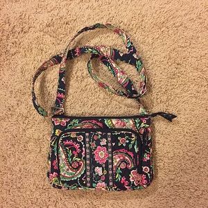 Vera Bradley Crossbody in "Petal Paisley"