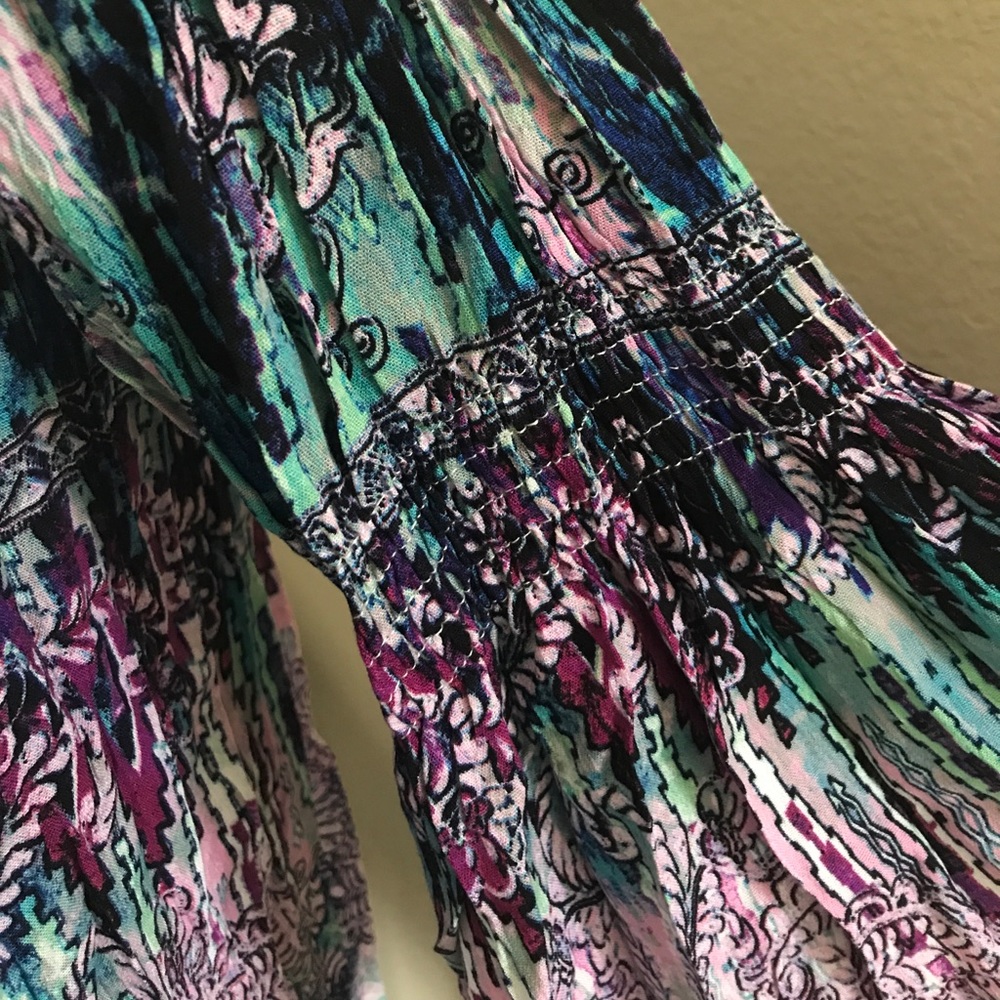 1 Sm left - Festival Bell Sleeve Off Shoulder - Picture 3 of 5