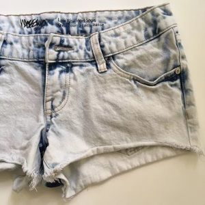 Mossimo Acid Dye Low Rise Short Shorts Size 2 26