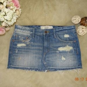 Abercrombie and Fitch Jean Skirt