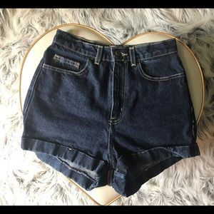 American Apparel high waisted shorts