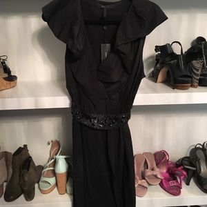 NWT BCBG Max Azria black dress. Size L.