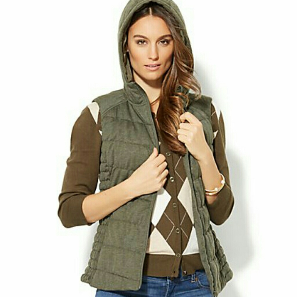 Final price.Hoodie Vest New York & Company