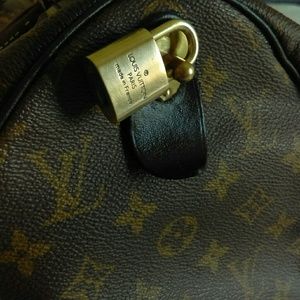 100% Authentic Louis Vuitton Lock and Key LV