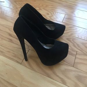 Forever 21 black 5 inch heels. Size 5