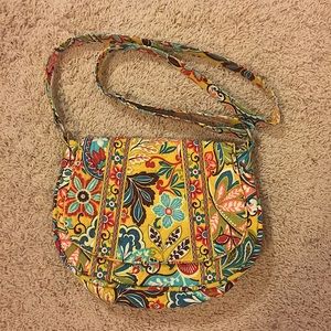 Vera Bradley Crossbody Satchel in "Provencal"