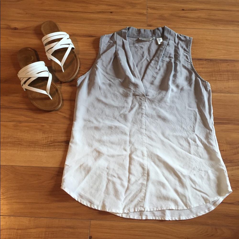 100% silk tank