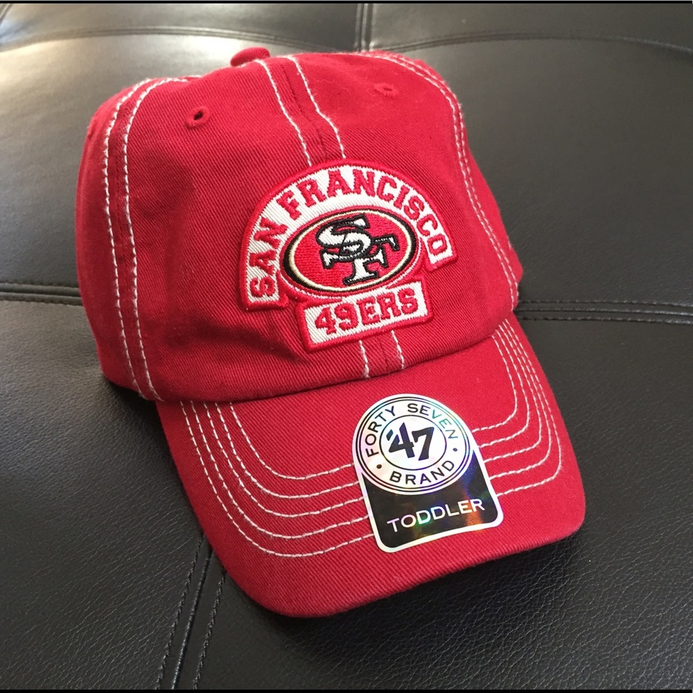 SF 49ers Toddler Cap by Forty Seven Brand NWT!