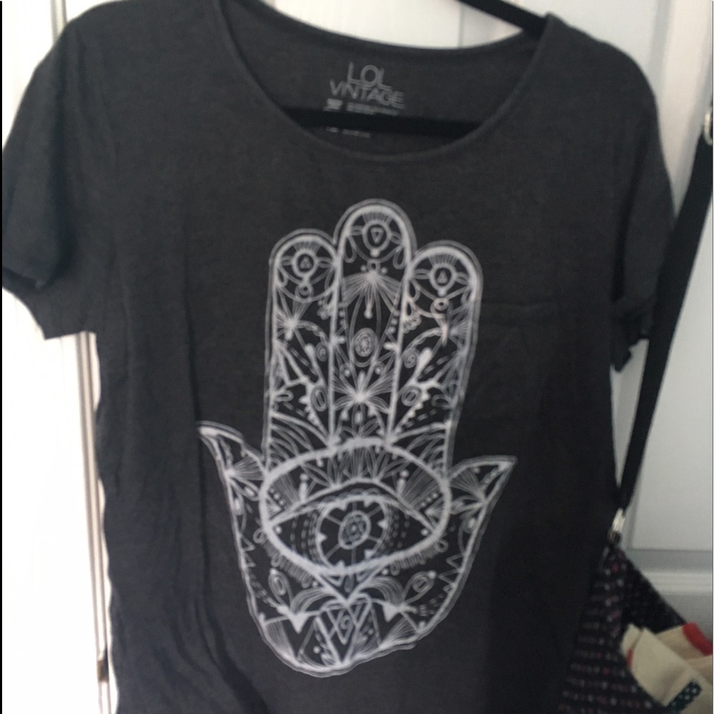 Grey pocket tee