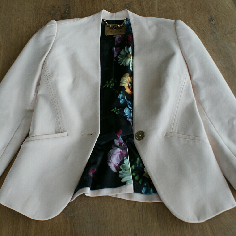 Ted Baker Blazer with Floral Interior