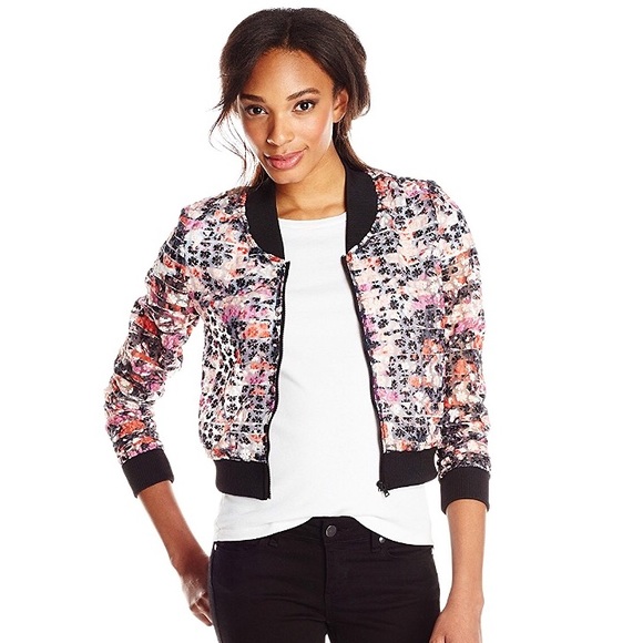 Sam Edelman Embroidered Organza Jacket - Picture 3 of 8