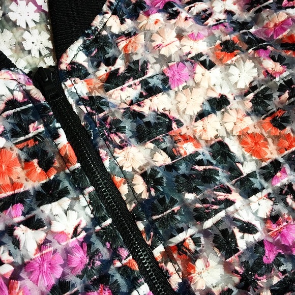 Sam Edelman Embroidered Organza Jacket - Picture 6 of 8