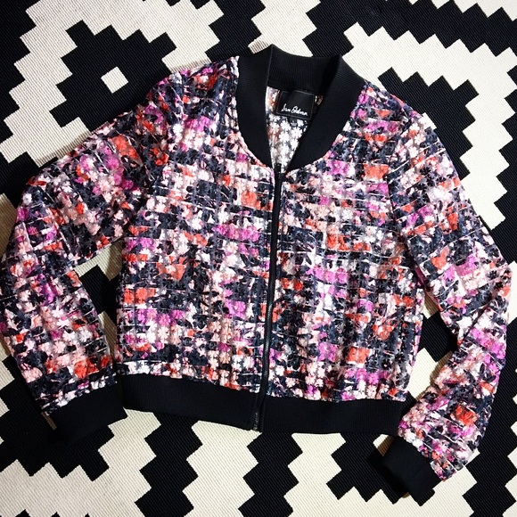 Sam Edelman Embroidered Organza Jacket - Picture 8 of 8