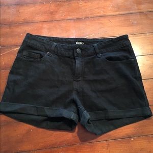 Urban Outfitters BDG Black Denim Shorts