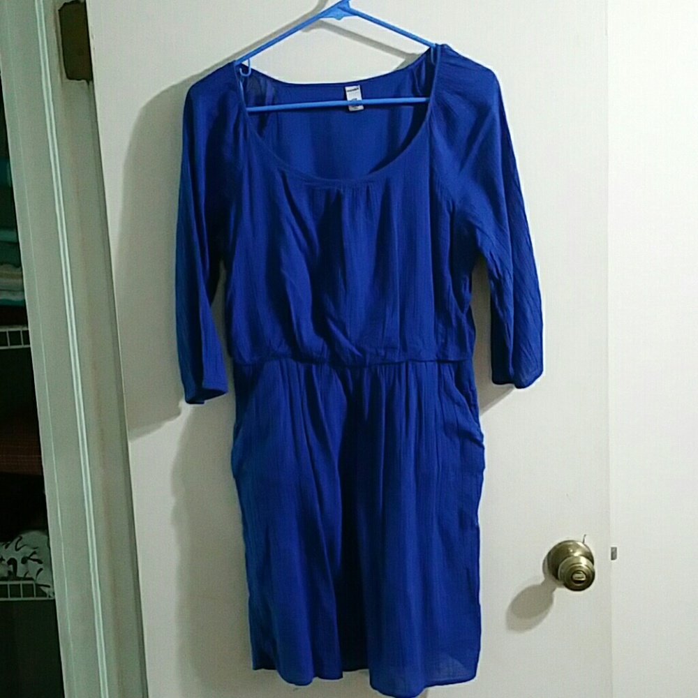 Blue Old Navy dress