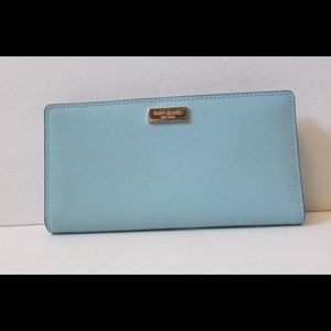 Blue Kate spade wallet