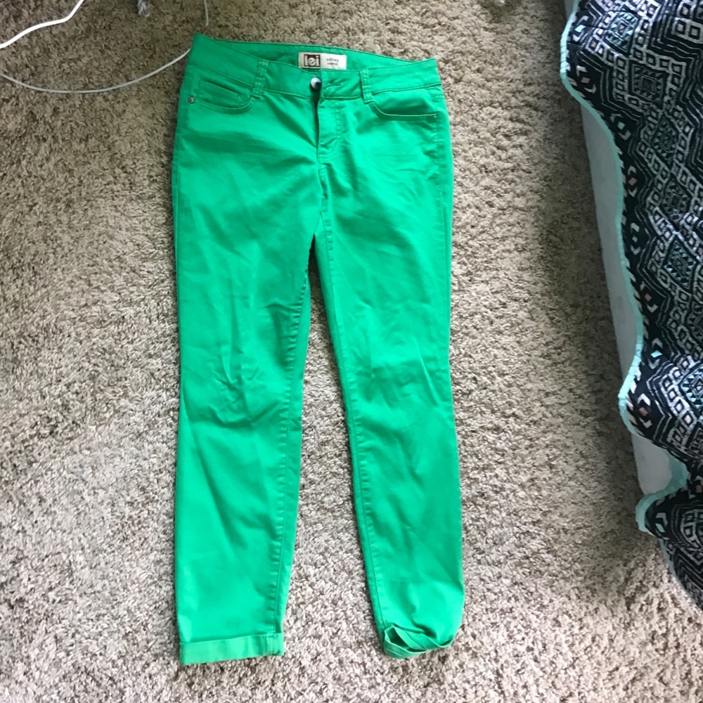 Fun green pants!