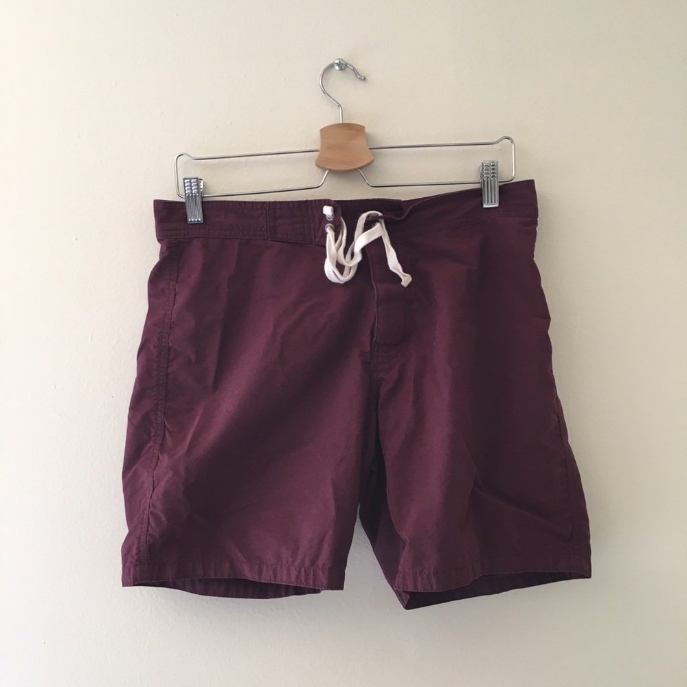 Burgundy SHORTS