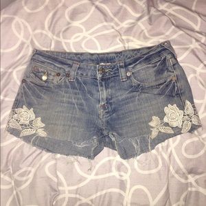 ONE OF A KIND True Religion Jean Shorts