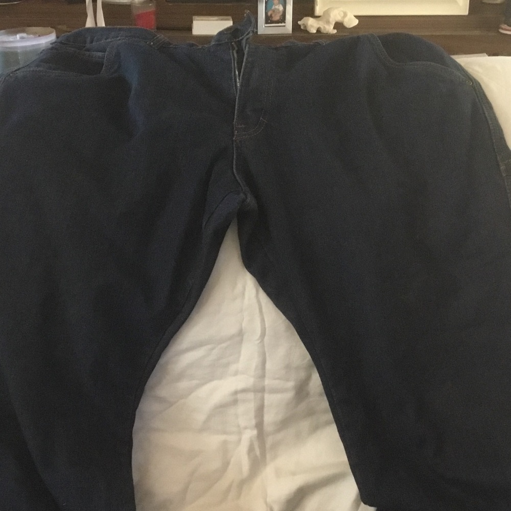 Men's jeans with lining work jeans