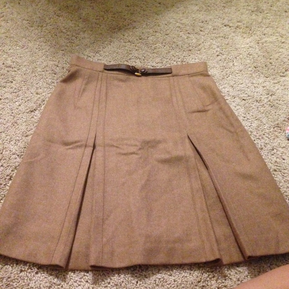 Louis Joone wool skirt - hi waist - vintage Japan