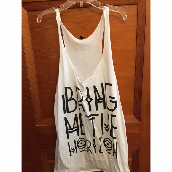 Hot Topic Tops - White Bring Me The Horizon Symbolism Tank Top
