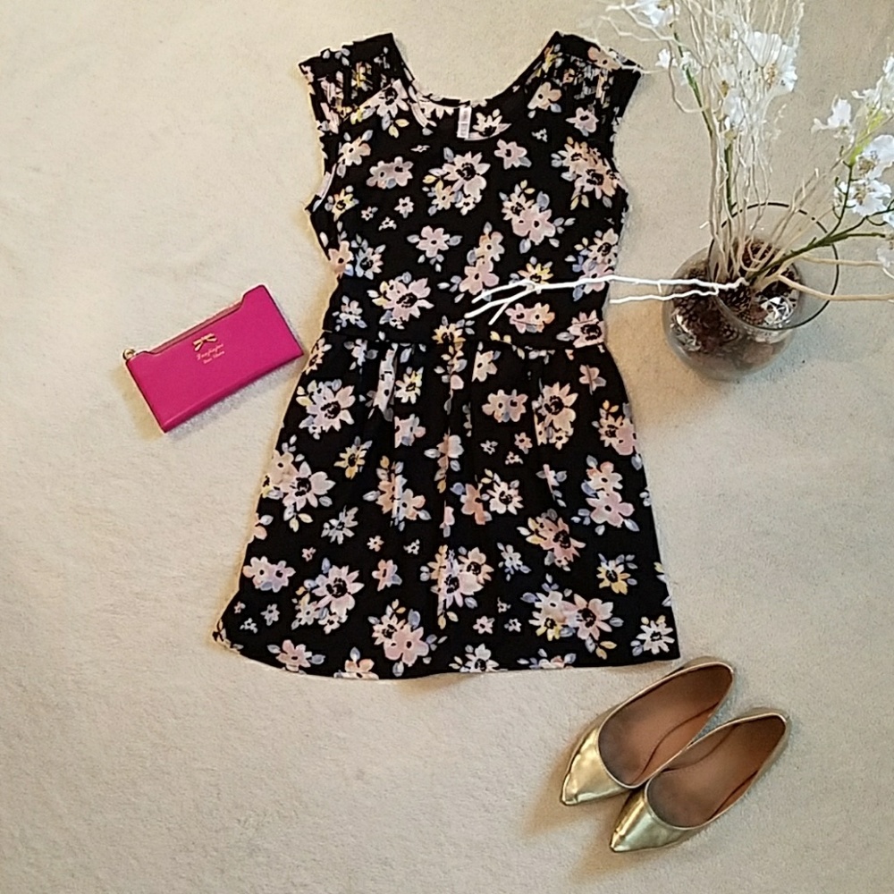 Xhileration Floral Dress