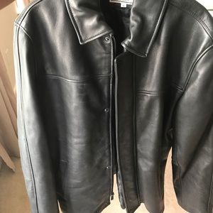 Men's Leather Designer Coat