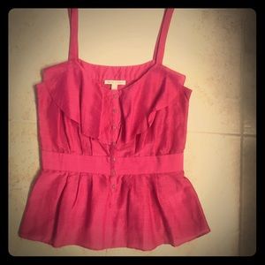 7 for all mankind fuchsia top