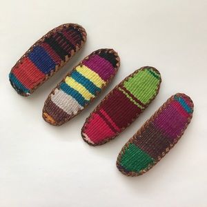 hair clips made in Guatemala!