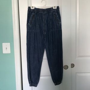 Forever 21 denim joggers