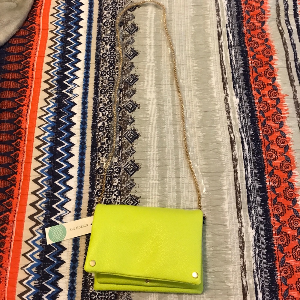 Stitch Fix Yellow Purse