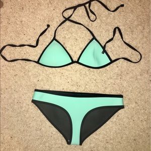 Authentic Triangl Chloe Miami mint bikini