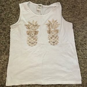 Victoria's Secret pink bling top