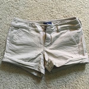 American Eagle Khaki Shorts