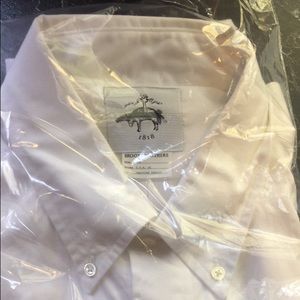Brooks brothers black fleece button down (white)