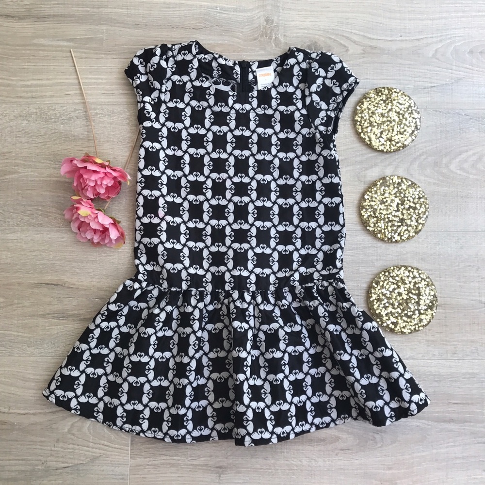 Gymboree Blushing Swan Holiday Party Dress