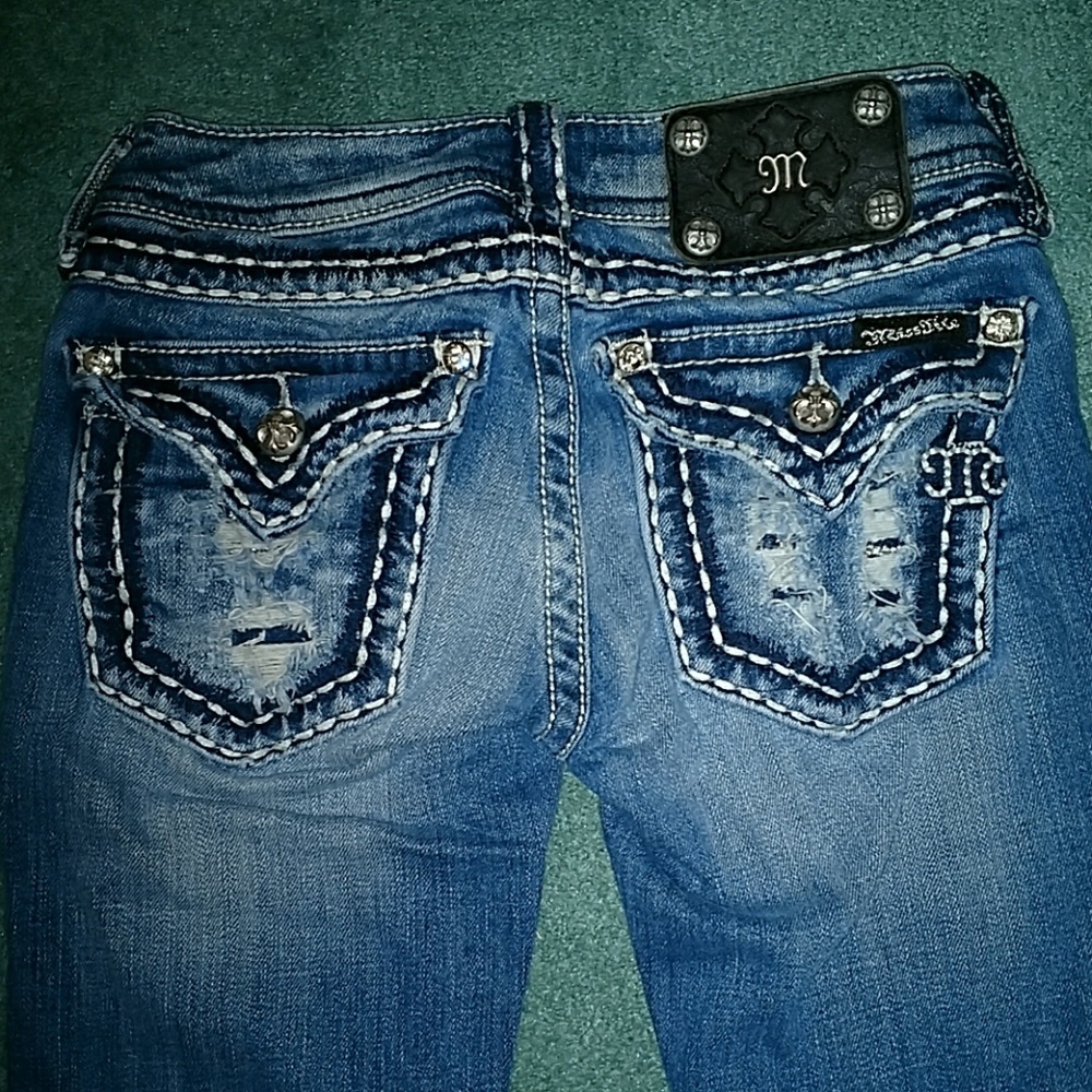 Miss Me Bootcut Jeans, size 24x33