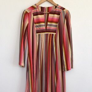 Vintage 60's rainbow caftan