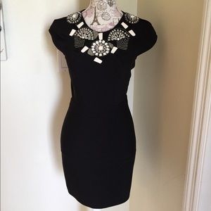 bebe black dress