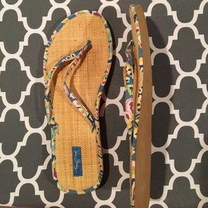 Vera Bradley flip flops