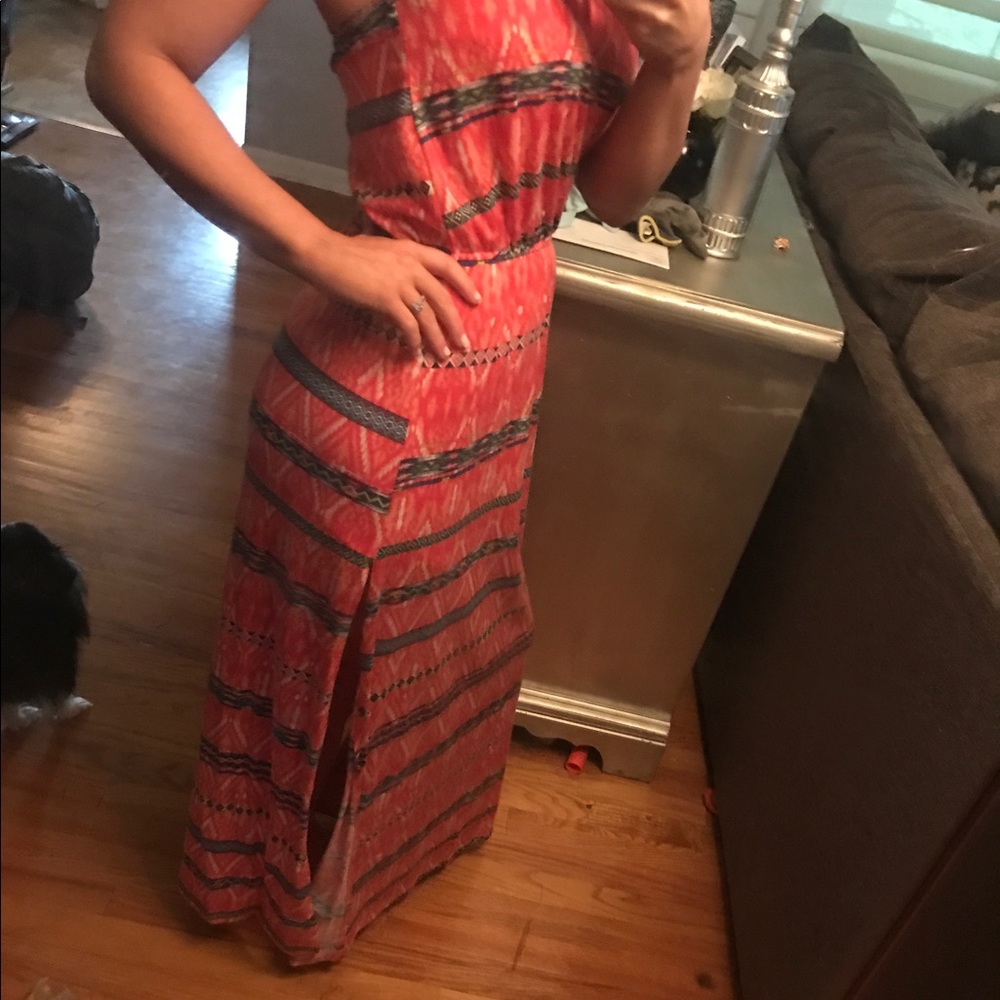 Small maxi dress