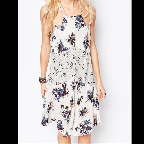 ❗️CLOSET CLOSING!LOWEST❗️FREE PEOPLE print dress - Picture 4 of 4