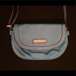LIGHT BLUE CROSS BODY PURSE