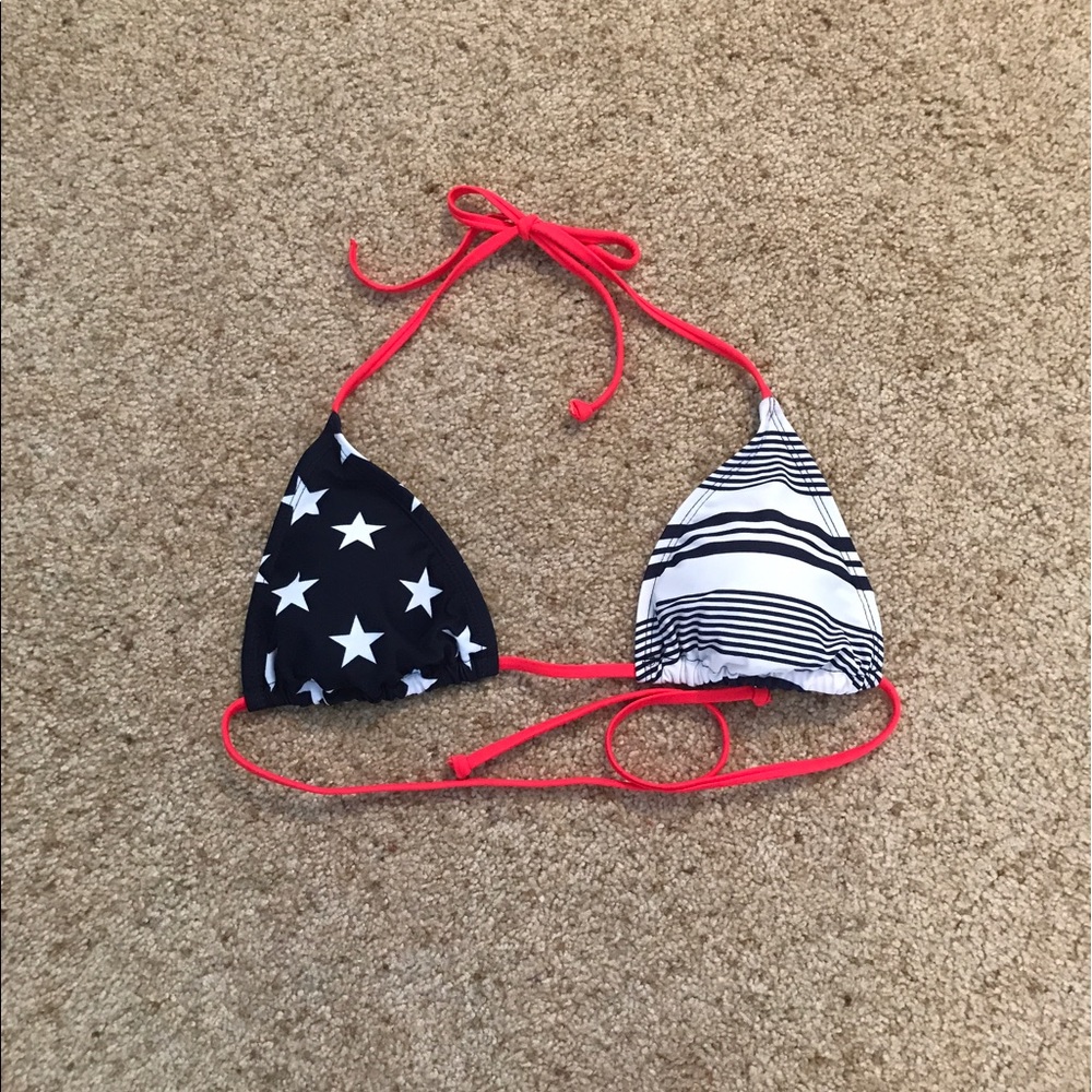 American flag bikini top Fourth of July